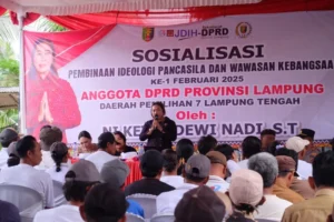 Ni Ketut Dewi Nadi Ajak Masyarakat Kampung Rama Dewa Jaga Tradisi Pertanian Berlandaskan Pancasila