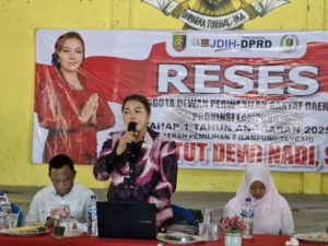Reses Anggota DPRD Provinsi Lampung Ni Ketut Dewi Nadi di Terbanggi Besar, Masyarakat Curhat Jalan Rusak