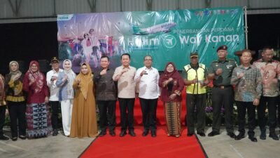 Pj. Gubernur Samsudin Resmikan Rute Penerbangan Way Kanan – Jakarta