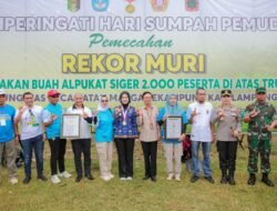 Ribuan Warga Lampung Timur Pecahkan Rekor MURI Bersama Wagub Jihan