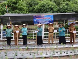 Ketua TP PKK Provinsi Lampung Purnama Wulan Sari Mirza Gelar Kunjungan Kerja ke Lampung Barat, Canangkan Desa TAPIS