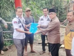 Jembatan Jati Agung di Tanggamus Putus, Supriadi Hamzah Turun Langsung