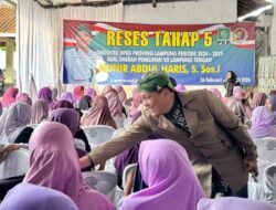 Reses Maraton di Lampung Tengah, Munir Serap Aspirasi dan Sosialisasikan Pembangunan 6 Ruas Jalan Provinsi